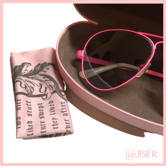 Juicy Couture Hot Pink Aviators - Picture 5 of 10
